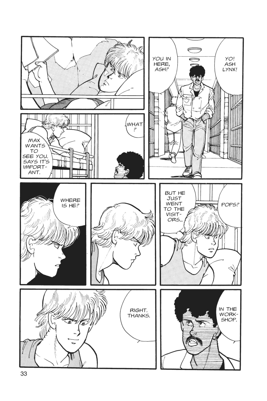 Banana Fish Chapter 3 image 028